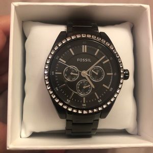 Fossil black watch